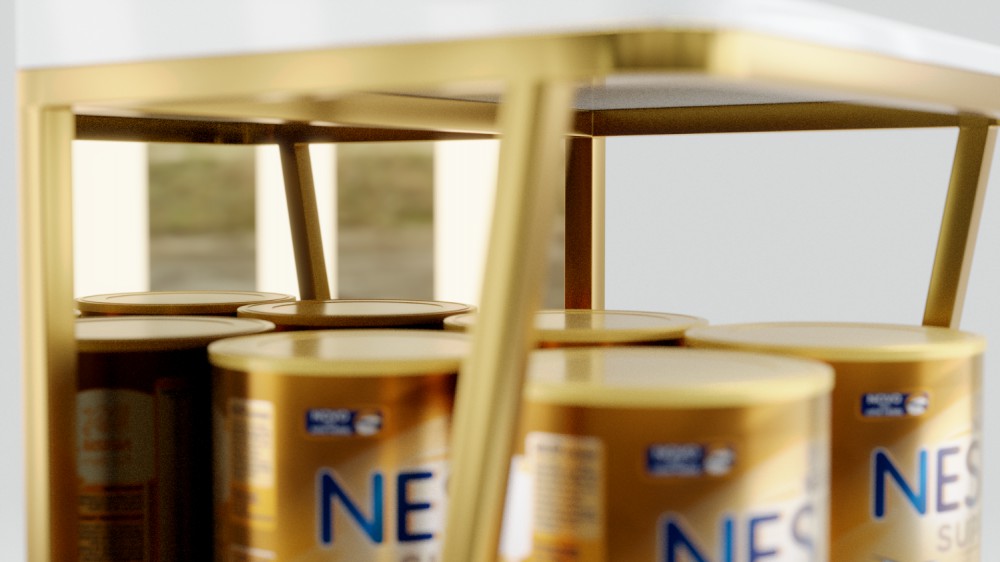 Nestlé - Neslac Premium Drugstore Displays - 2