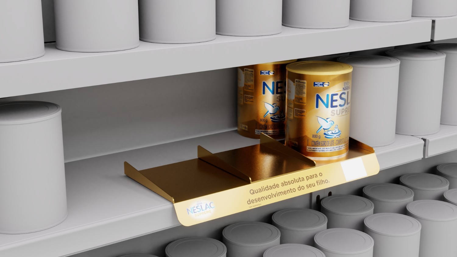 Nestlé - Neslac Premium Drugstore Displays - 7