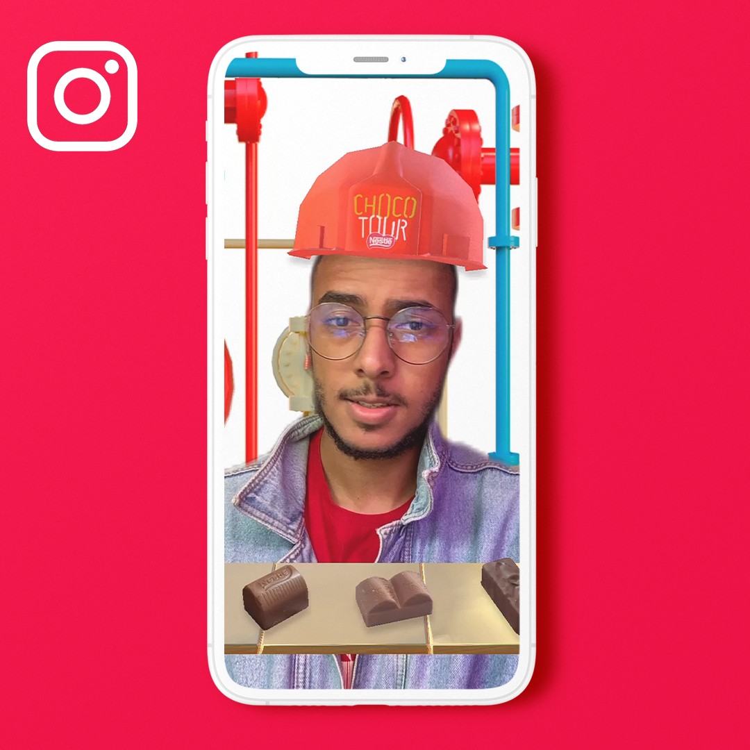 Nestlé - Filtro de Instagram Chocotour Nestlé
