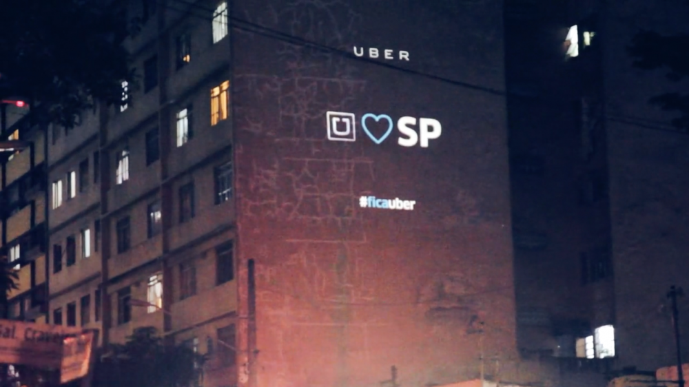  - #ficaUber Guerrilla Marketing - 4